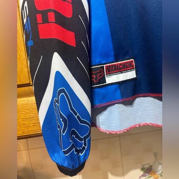 Vintage Late 90’s Fox Racing Motocross Longsleeve Jersey Men’s Medium EUC - Picture 4 of 10